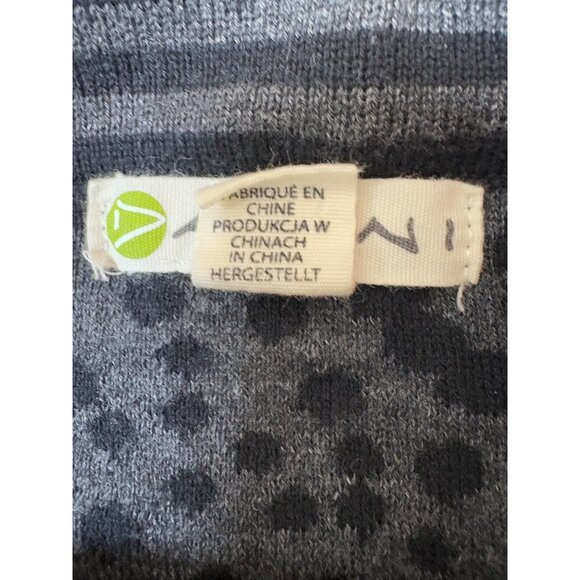 Akini Womens Medium Black Wool Blend Knit Skirt With Floral Pattern WhimsyGoth - Picture 5 of 12